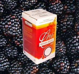 WINE KIT BLACKBERRY BLAST 6 GAL CRU ORCHARD BREEZIN' MIST COOLER WINE MAKING KIT - Picture 1 of 12