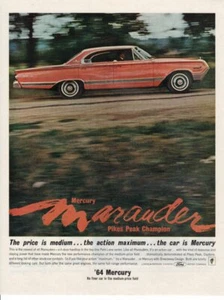 Carro publicitario estampado vintage Mercury 1964 Marauder 4 puertas techo rígido Park Lan - Imagen 1 de 1