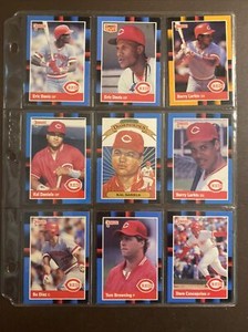 REDS 1988 TEAM SET Donruss 26 CARDS LARKIN DAVIS BROWNING DANIELS DK TREADWAY RR