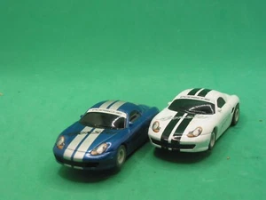 Scalextric Micro Maßstab 1:64 Paar Set Porsche Boxter TOP ohne OVP - Bild 1 von 3