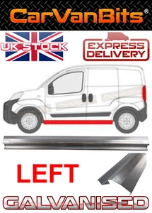 PARA CITROEN NEMO PEUGEOT BIPPER FIAT FIORINO QUBO 07- PANEL CARROCERÍA REPARACIÓN UMBRAL - Imagen 1 de 5