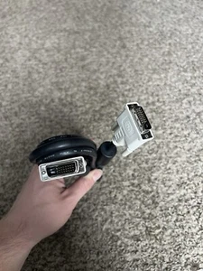 DVI-D Cable Dual Link Male to Male 6ft DVI-D to DVI-D Video Cable - Picture 1 of 5