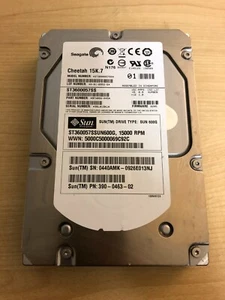 SUN 390-0463-02 600GB SAS 15000RPM 3.5'' ST3600057SS ST360057SSUN600G - Picture 1 of 1
