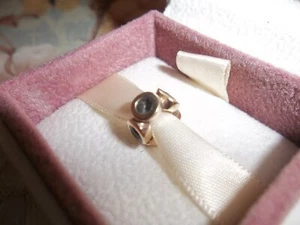 Genuino Auténtico Pandora Oro 14ct Aguamarina Espaciador Dije 750295AQ 585 ALE - Imagen 1 de 3