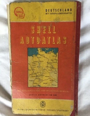 Shell Autoatlas 1952 - Bild 1 von 4