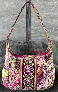 Vera Bradley VERY BERRY PAISLEY Sophie VINTAGE RETIRED Print - Side Phone Pocket - Picture 1 of 13