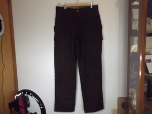 Duluth Fire Hose Cargo Pants Mens 37x36 Relaxed Fit Canvas Work 92204 NWOT - Picture 1 of 5