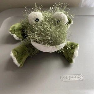 Webkinz Frog HM001 Plush Stuffed Animal Toy No Code Ganz Green White - Picture 1 of 6