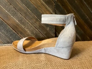 Dream Pairs Women's Open Toe Ankle Strap Back Zip Platform Casual Wedge Sandals - Picture 1 of 7