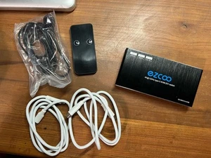 EZCOO USB-C KVM Switch 2x1, USB 2.0, 4K @ 120Hz 8bit RGB4:4:4 EZ-SW21CA-KVM - Afbeelding 1 van 10