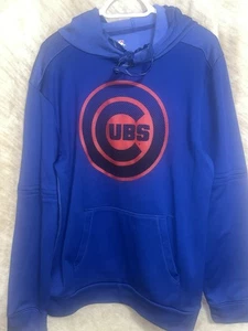 Hoodie Herren Größe M, Chicago Cubs, großes Logo, MLB Original Merchandise Marke - Bild 1 von 7