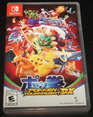 NINTENDO SWITCH POKKEN TORNEO DX AUTÉNTICO PROBADO COMPLETO GENGAR POKEMON Foto 1 de 3