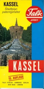 Stadtplan Kassel. (Falkplan) Maßstab 1 : 15000 - 1 : 27000 - Bild 1 von 1