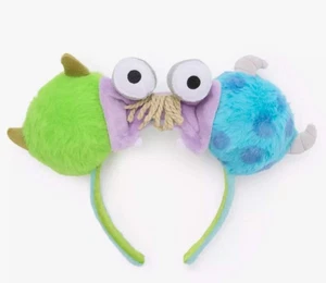 Disney Pixar Monsters, Inc. Plüsch Ohren Stirnband - Mike, Boo, Sulley - Bild 1 von 2