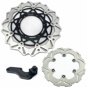 For YAMAHA Oversize Brake Disc Rotor Bracket WR450/250F YZ250F YZ450F YZ 125 250 - Picture 1 of 12