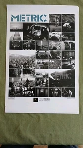 The Metric     Vintage Promo Poster - Picture 1 of 1