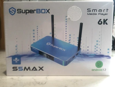 SuperBox S5 Max Smart Media Player 6K Android 12 - Image 1 of 4