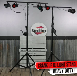 Crank Up Truss Lighting Stands - DJ Stage Light Mount Trussing Speaker System PA - Picture 1 of 13