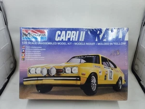 Monogram 1/24 Model Kit Capri II Rally Yellow- Sealed Box L0717 - Picture 1 of 6