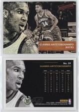 2016-17 Panini Aficionado Artist's Proof Giannis Antetokounmpo #59