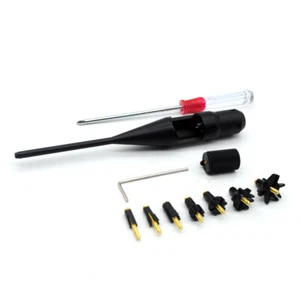 Red Laser Bore Sighter Collimator Kit with Box Carry Laser Sight For .177 to .78 - Picture 1 of 6