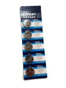 5x Lithium CR2025 Batteries 3V - Picture 1 of 1