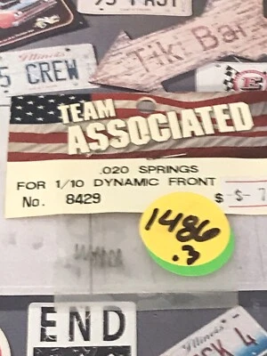 Team Associated 8429 1/10 Dynamic Pan Car Front {0.020"x2pc.} NIP USA Shipped - Image 1 of 4