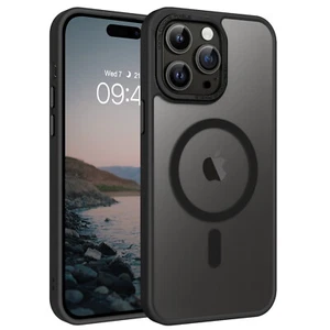For iPhone 14 Pro Max Case MagSafe Magnetic Shockproof Heavy Duty Phone Cover - Picture 1 of 25