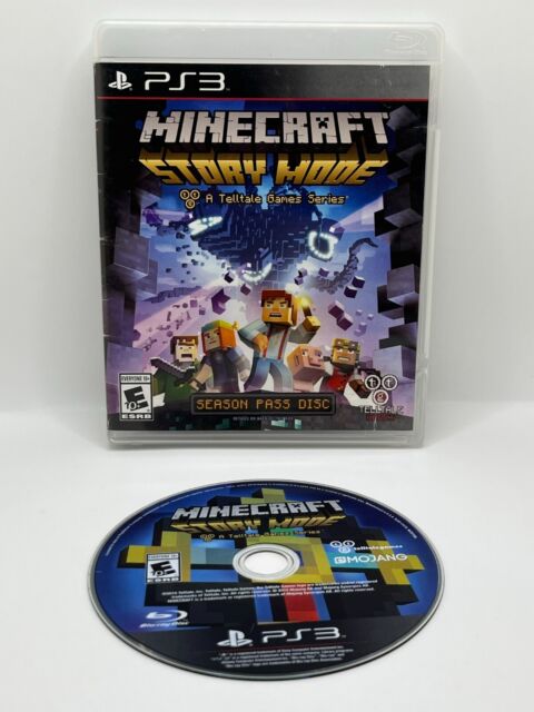 Minecraft Story Mode PS3 Mídia Física Jogo Playstation 3