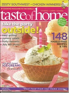 TASTE OF HOME 148 HASSLE FREE RECIPES & TIPS JUNE/JULY 2010 MAGAZINE COOKBOOK - Bild 1 von 1