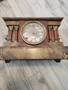 Antique Sessions Mantle Clock #102 L MADE BY SETH THOMAS CLOCK CO FOR... - Picture 1 of 13