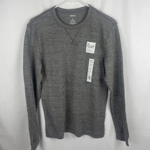 Suéter Sonoma The Supersoft Térmico Manga Larga Gris Carbono Talla Pequeña - Imagen 1 de 4