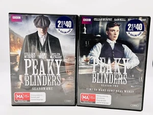 Peaky Blinders DVD Seasons 1, 2 Region 4 VGC Free Post - Picture 1 of 2
