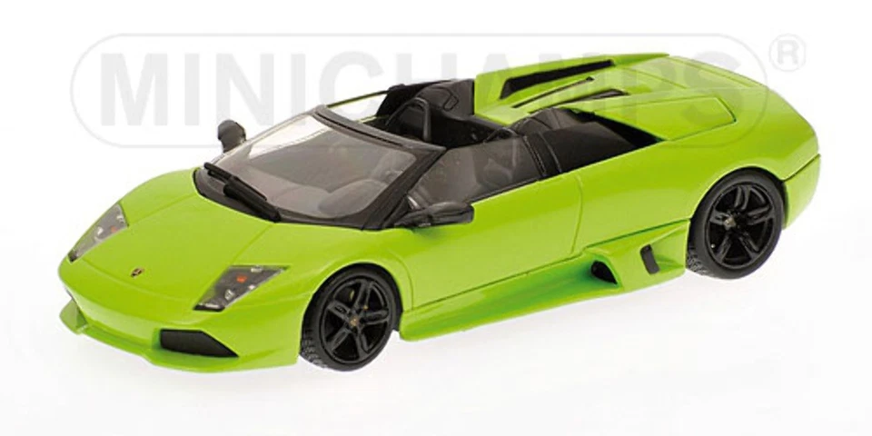 1 43 Minichamps Lamborghini Murcielago Lp640 Roadster 2007 Greenmet.