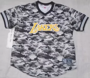 Camiseta Jersey Mitchell & Ness Pullover Camuflada Los Angeles Lakers Talla Grande Adulto - Imagen 1 de 2