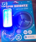 Spin Brightz Blue Bicycle LED Light tubes for Kids Bike New