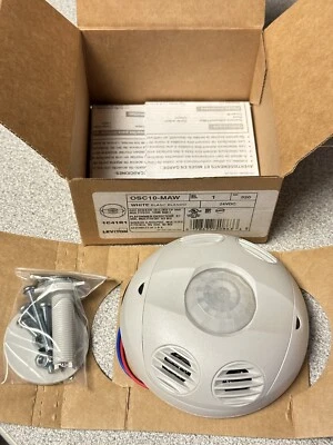 NEW LEVITON OSC10-MAW OCC SENSOR CEILING LV 360 WHITE LOW VOLTAGE 1000 SQ FT - Image 1 of 3