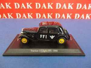 Die cast 1/43 Modellino Auto Citroen Traction 11 Legere FFI 1944 - Foto 1 di 4