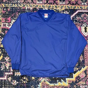 Men’s Rawlings Windbreaker Jacket Size Medium Pre-Owned Blue - Picture 1 of 2