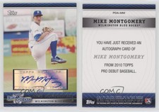 2010 Topps Pro Debut Prospect Auto Mike Montgomery #PDA-MM Auto