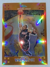 Dwyane Wade 2007-08 Topps Chrome Orange Refractor #’d/199
