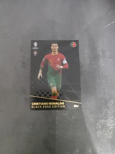 Topps UEFA Euro2024 MatchAttax- Chrome Shield & BlackEdge- Cristiano Ronaldo - Zdjęcie 1 z 2