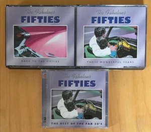 THE FABULOUS FIFTIES TIME LIFE TRIPLE & DOUBLE CD SETS - Picture 1 of 1