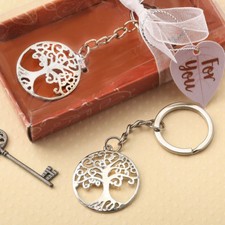 Tree Of Life Keychain Bridal Shower Wedding Favors