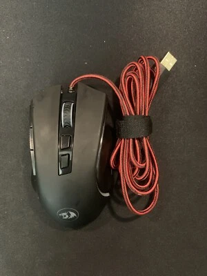 Redragon M602 7200DPI LED Wired RBG Gaming Mouse - Black - Image 1 of 3