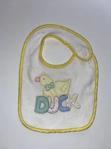 Lindo babero de pato blanco - Imagen 1 de 7