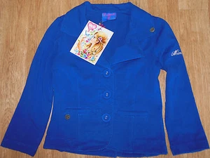 Mim Pi girl jacket blue cardigan 3-4 y 104 cm BNWT designer - Picture 1 of 5