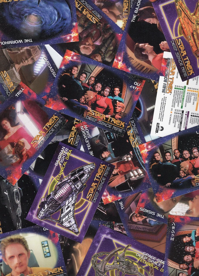 1993 STAR TREK SKYBOX [DEEP SPACE NINE (9)] - BULK CARD LOT TO COMPLETE YOUR SET - Image 1 of 1