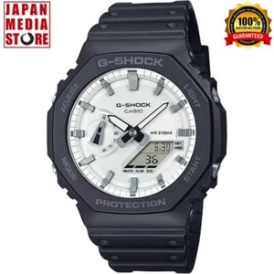 CASIO G-SHOCK GA-2100WD-1AJF Black and Brilliant White Analog Digital Men Watch - Picture 1 of 5