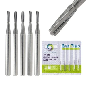 Wave Dental Bur Tungsten Carbide Friction Grip FG 245 For High Speed Handpiece - Picture 1 of 10